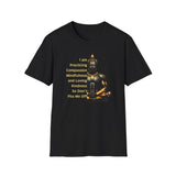 Printify T-Shirt Black / S Serious Buddha T-Shirt Serious Buddha T-Shirt 13224052065002533282