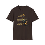 Printify T-Shirt Dark Chocolate / S Serious Buddha T-Shirt Serious Buddha T-Shirt 60875818664126589655