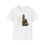 Printify T-Shirt White / S Serious Buddha T-Shirt Serious Buddha T-Shirt 64057791721784876777