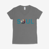 Printify V-neck S / Graphite Heather Soul V-Neck Soul V-Neck 26018971361377018035