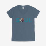 Printify V-neck S / Heather Navy Soul V-Neck Soul V-Neck 15250783578828517690