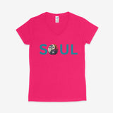 Printify V-neck S / Heliconia Soul V-Neck Soul V-Neck 11575308152054783154