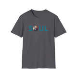 Printify T-Shirt Charcoal / S Soul Yin Yang T-Shirt Soul Yin Yang T-Shirt 17935586872576686857