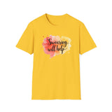 Printify T-Shirt Daisy / S Swearing Will Help T-Shirt Swearing Will Help T-Shirt 93577051954624391284