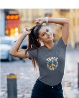 Printify T-Shirt Teach Peace T-Shirt Teach Peace T-Shirt