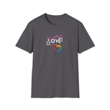 Printify T-Shirt Charcoal / S Unconditional Love T-Shirt Unconditional Love T-Shirt 14712571866086328220