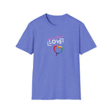 Printify T-Shirt Heather Royal / S Unconditional Love T-Shirt Unconditional Love T-Shirt 68033861476257205878