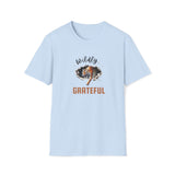 Printify T-Shirt Light Blue / S Wildly Grateful T-Shirt Wildly Grateful T-Shirt 28428831316947137419