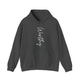 Printify Hoodie Dark Heather / S Worthy Hooded Sweatshirt Worthy Hooded Sweatshirt 74767588605241329830