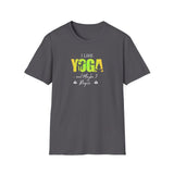 Printify T-Shirt Charcoal / S Yoga & 3 People T-Shirt Yoga & 3 People T-Shirt 10220746325839865831