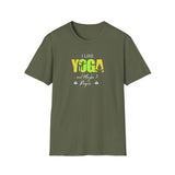 Printify T-Shirt Military Green / S Yoga & 3 People T-Shirt Yoga & 3 People T-Shirt 33923853619217806914