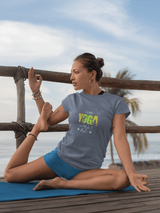 Printify T-Shirt Yoga and 3 People T-Shirt Yoga and 3 People T-Shirt