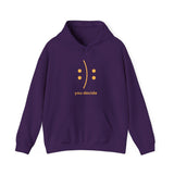 Printify Hoodie Purple / S You Decide Hooded Sweatshirt You Decide Hooded Sweatshirt 72462059245982116750