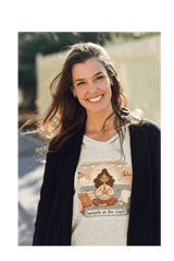 Printify V-neck Adorable Namaste V-Neck Adorable Namaste V-Neck