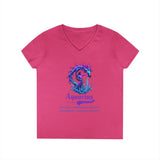 Printify V-neck S / Heliconia Aquarius Ladies' V-Neck T-Shirt Aquarius Ladies' V-Neck T-Shirt 12149629753855033390