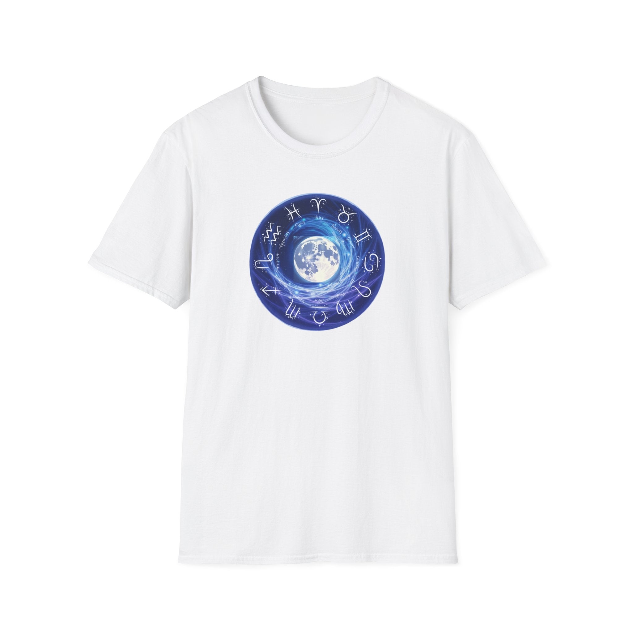 Printify T-Shirt White / S Astrology Chart T-Shirt Astrology Chart T-Shirt 16516496183495593876