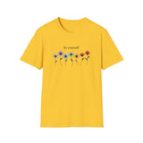 Printify T-Shirt Daisy / S Be Yourself Daisies T-Shirt Be Yourself Daisies T-Shirt 88063681879083510162
