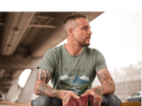 Printify T-Shirt Be Yourself Landscape T-Shirt Be Yourself Landscape T-Shirt