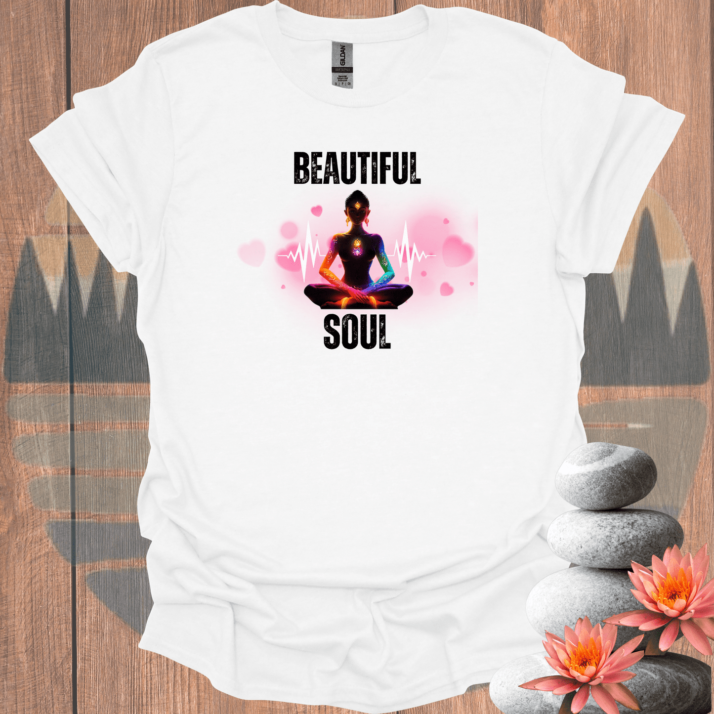 Printify T-Shirt White / S Beautiful Soul T-Shirt Beautiful Soul T-Shirt 21835518366753717489