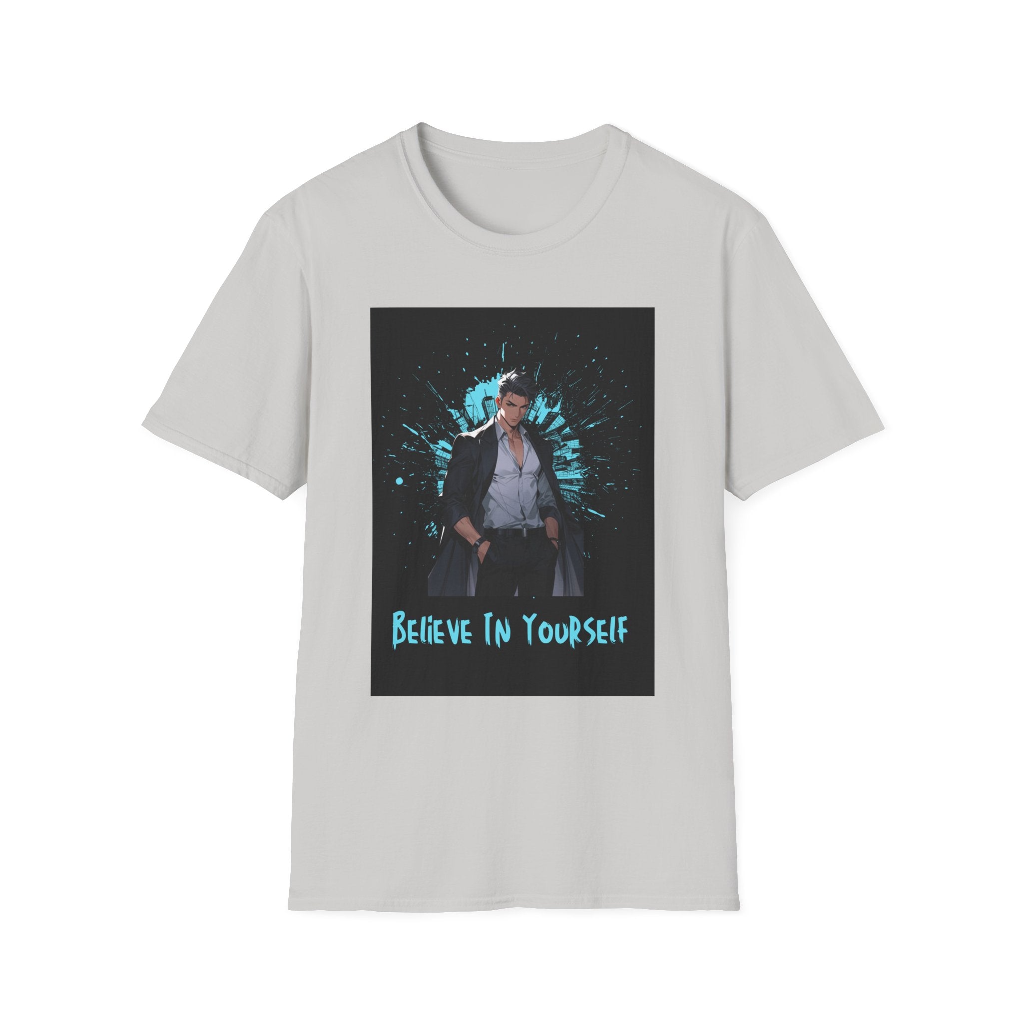Printify T-Shirt Ice Grey / S Believe In Yourself Believe In Yourself 11609475950620641485