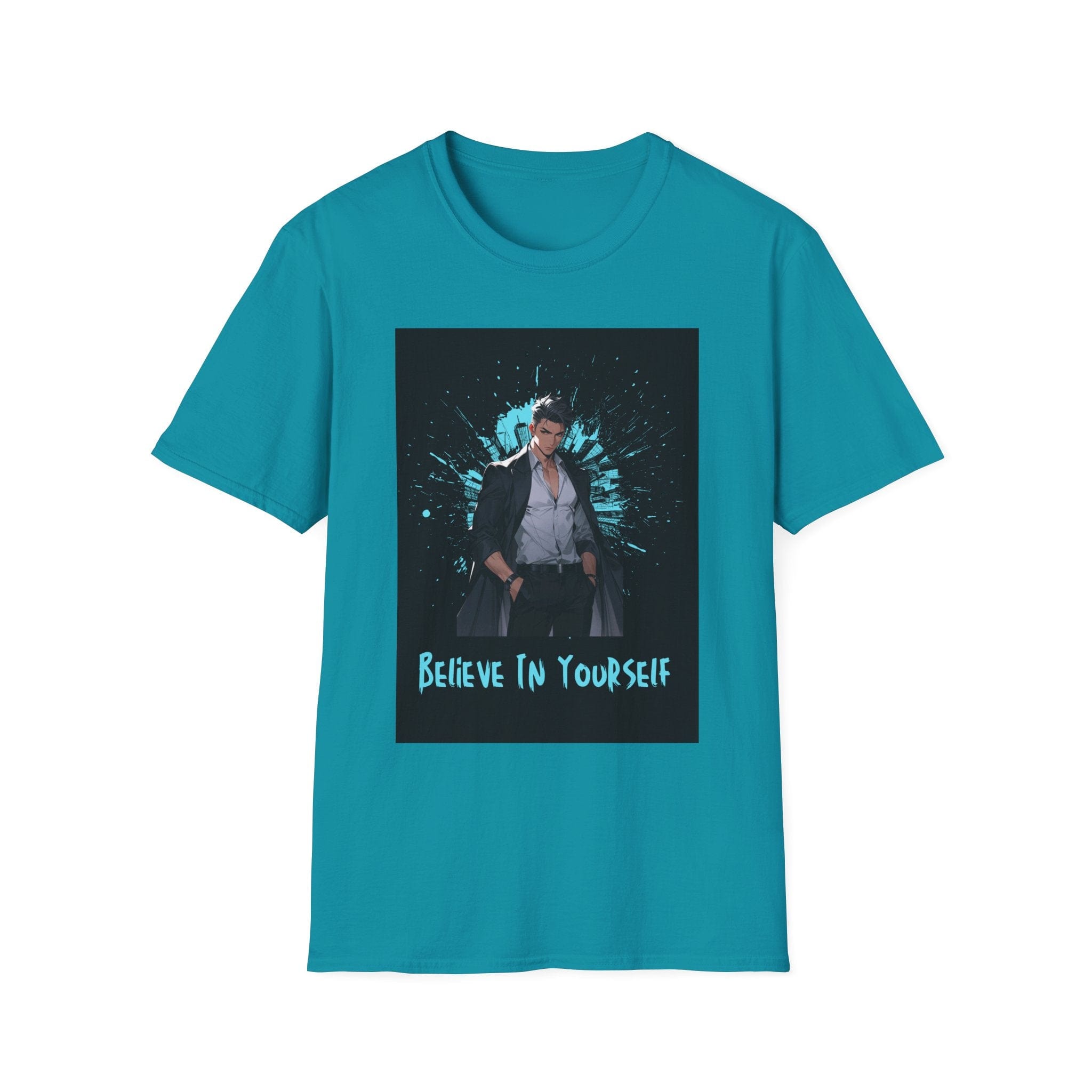 Printify T-Shirt Tropical Blue / S Believe In Yourself Believe In Yourself 23291721885184443323