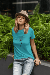 Printify T-Shirt Breathe Blowing Petals T-Shirt Breathe Blowing Petals T-Shirt
