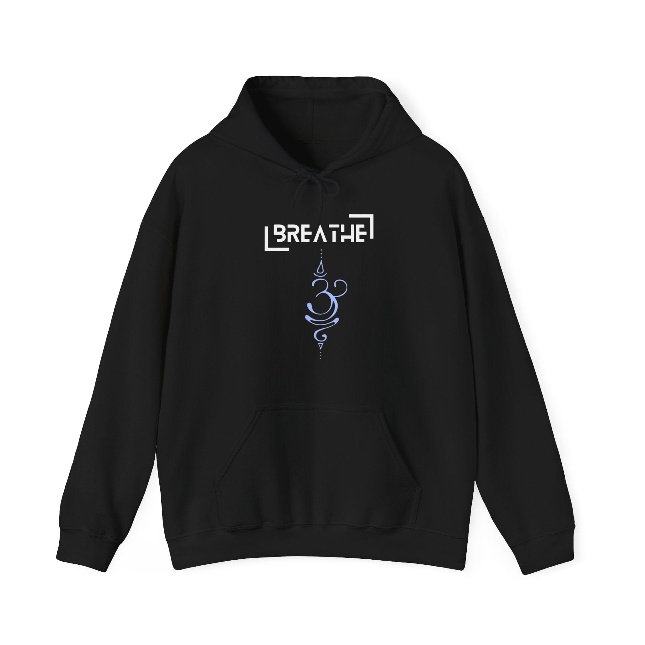 Printify Hoodie Black / S Breathe Parentheses Hoodie Breathe Parentheses Hoodie 10874696000268704075