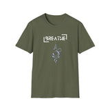 Printify T-Shirt Military Green / S Breathe Parentheses T-Shirt Breathe Parentheses T-Shirt 17158408193878407375