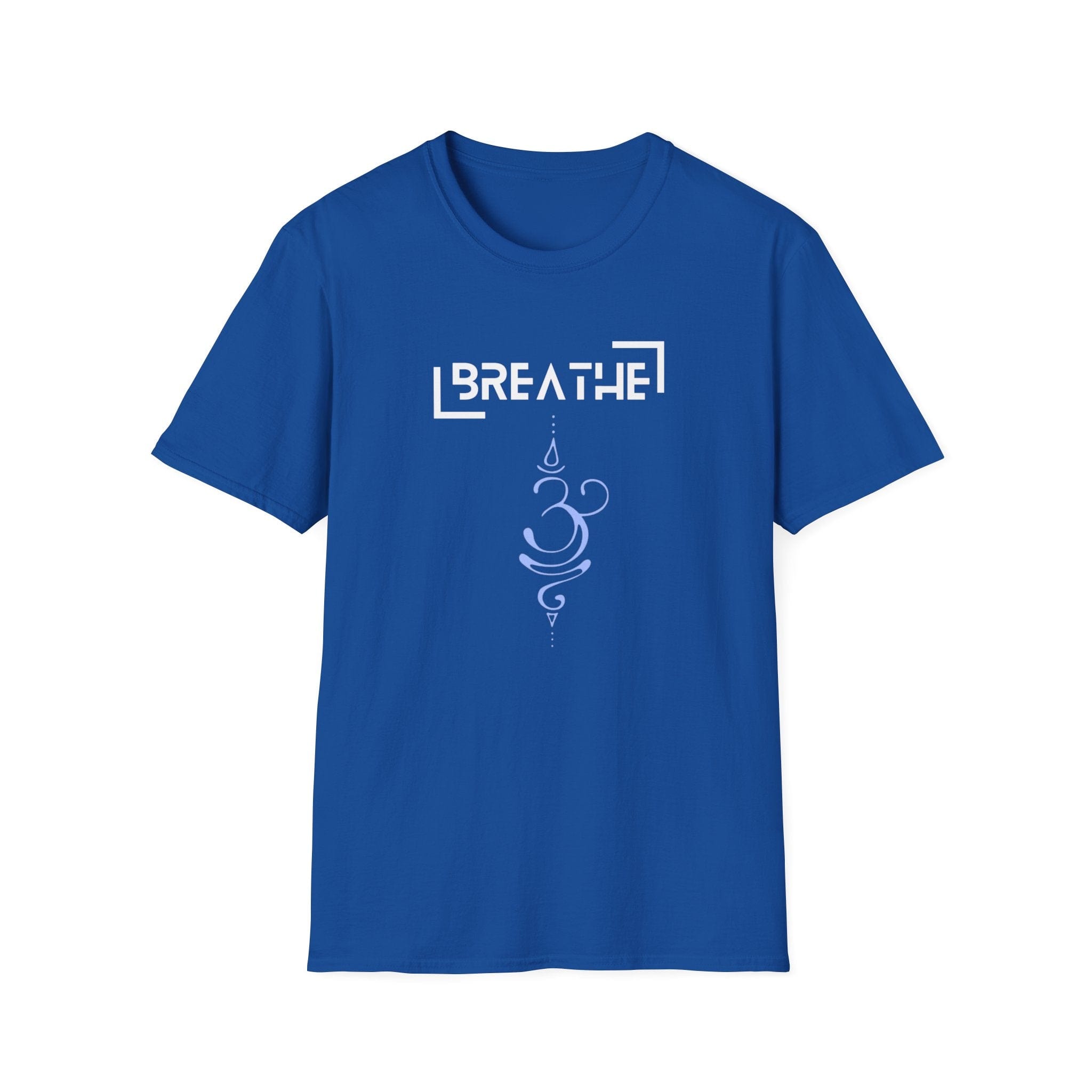 Printify T-Shirt Royal / S Breathe Parentheses T-Shirt Breathe Parentheses T-Shirt 29916509777495568867
