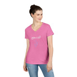 Printify V-neck Breathe Parentheses V-Neck Breathe Parentheses V-Neck