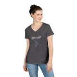 Printify V-neck Breathe Parentheses V-Neck Breathe Parentheses V-Neck