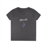 Printify V-neck S / Charcoal Breathe Parentheses V-Neck Breathe Parentheses V-Neck 61273880365081754740