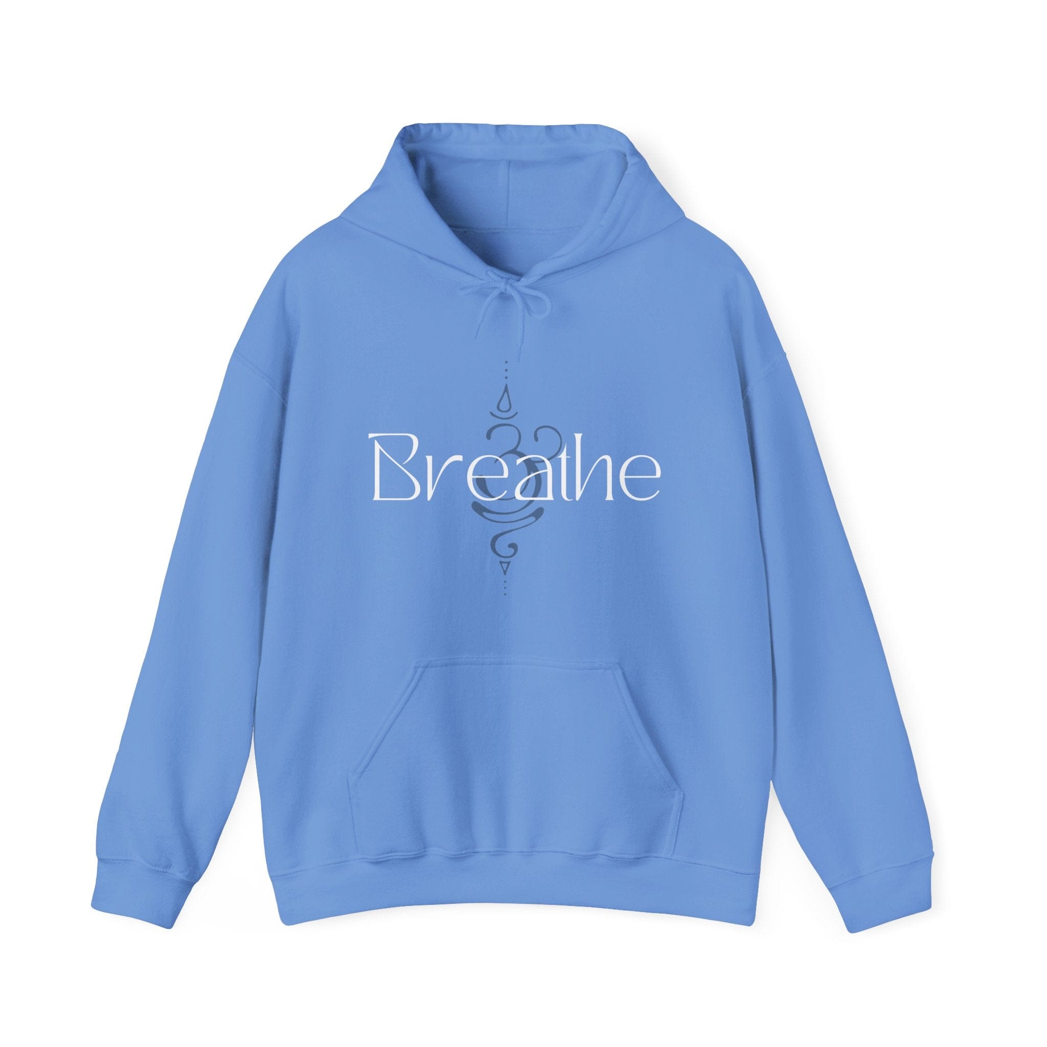Printify Hoodie Carolina Blue / S Breathe Symbol Hoodie Breathe Symbol Hoodie 16108481166056379591