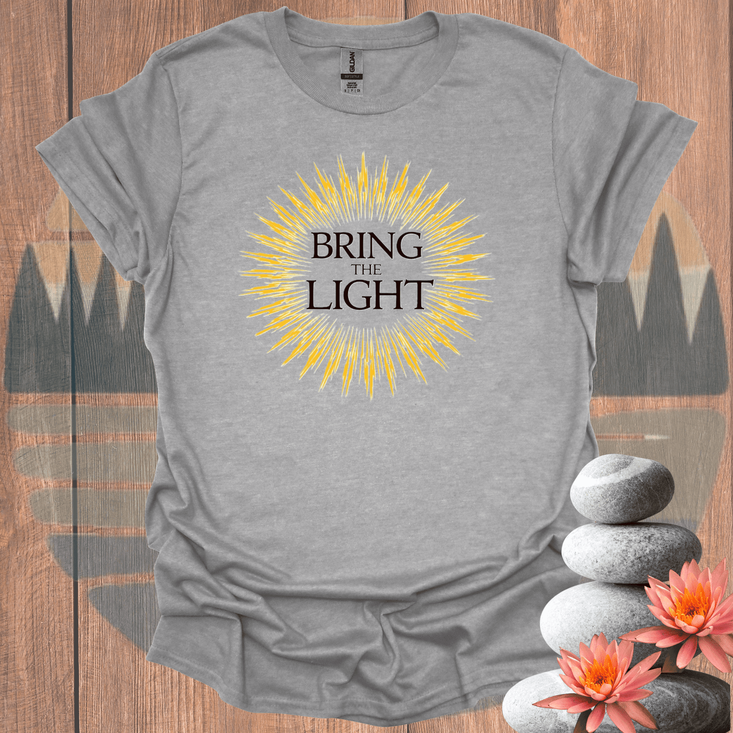 Printify T-Shirt Sport Grey / S Bring the Light T-Shirt Bring the Light T-Shirt 29746071086605364070