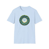 Printify T-Shirt Light Blue / S Butterfly Clouds Butterfly Clouds 26929834257818392619