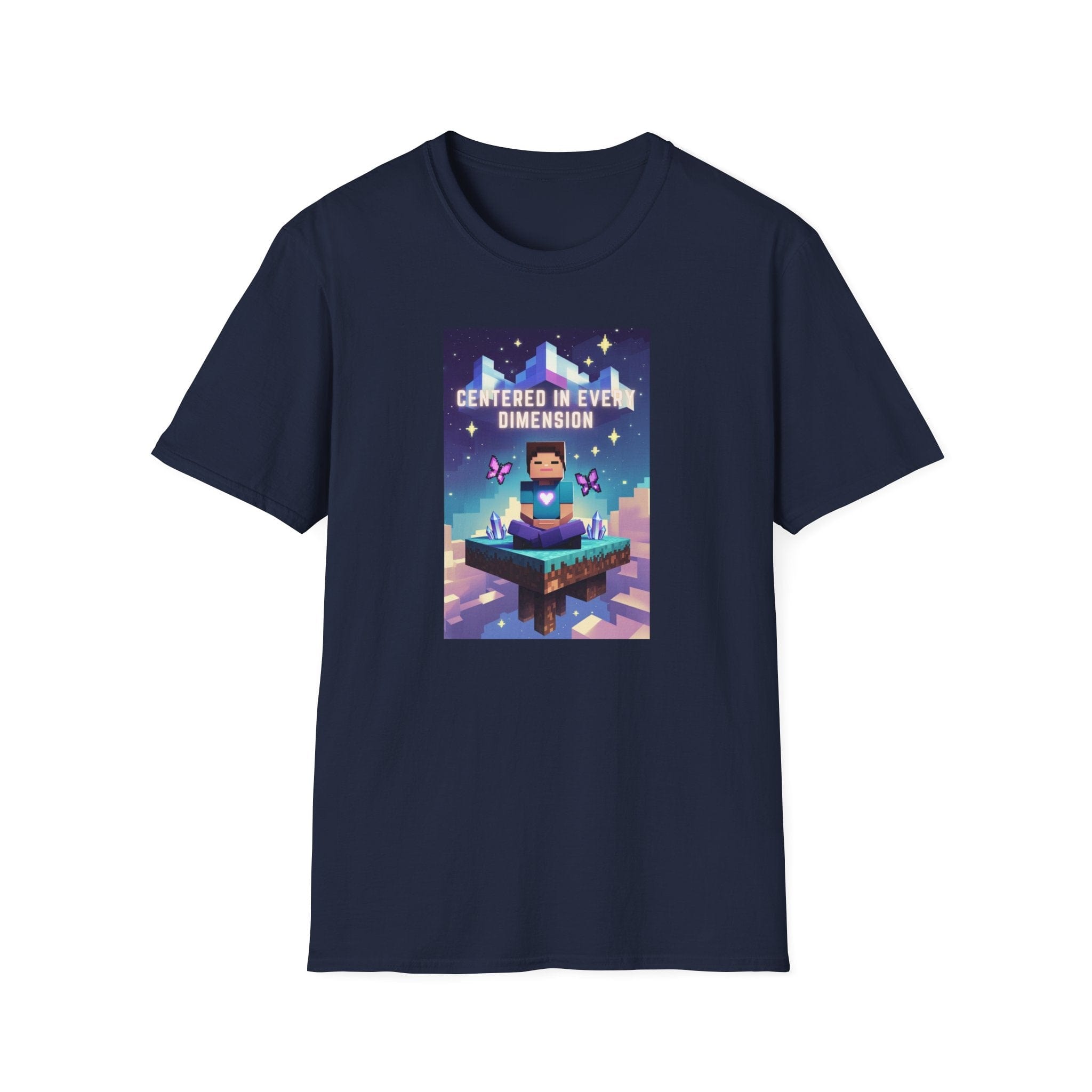 Printify T-Shirt Navy / S Centered in Every Dimension Centered in Every Dimension 11874897139811569616