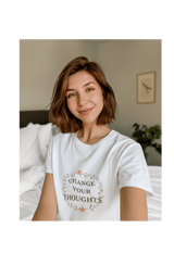 Printify T-Shirt Change Wreath T-Shirt Change Wreath T-Shirt