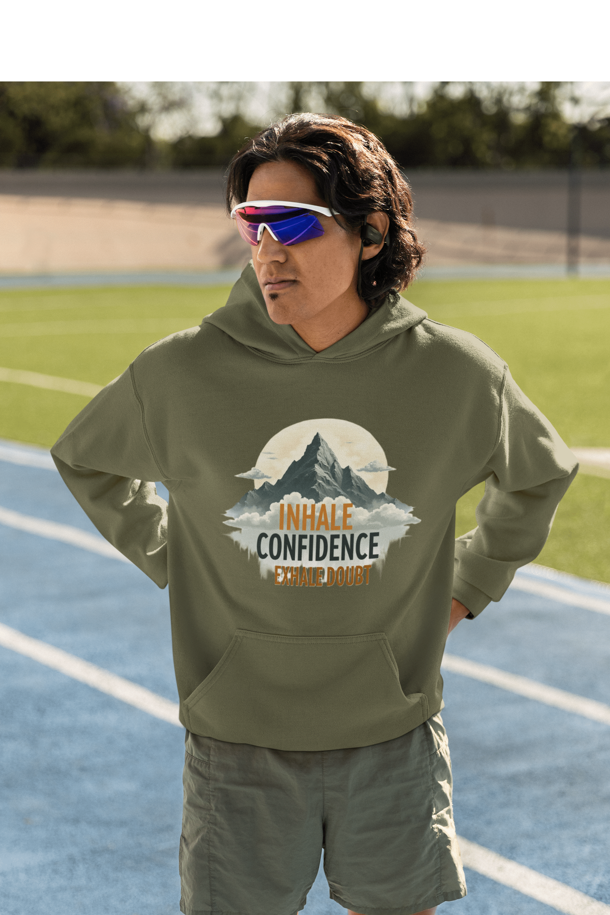 Printify Hoodie Confidence Hoodie Confidence Hoodie