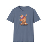 Printify T-Shirt Heather Indigo / S Cowgirl Boots T-Shirt Cowgirl Boots T-Shirt 21354555147870906718