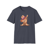 Printify T-Shirt Heather Navy / S Cowgirl Boots T-Shirt Cowgirl Boots T-Shirt 23813998954772075069