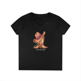 Printify V-neck S / Black Cowgirl Boots V-Neck T-Shirt Cowgirl Boots V-Neck T-Shirt 16351758781559728348