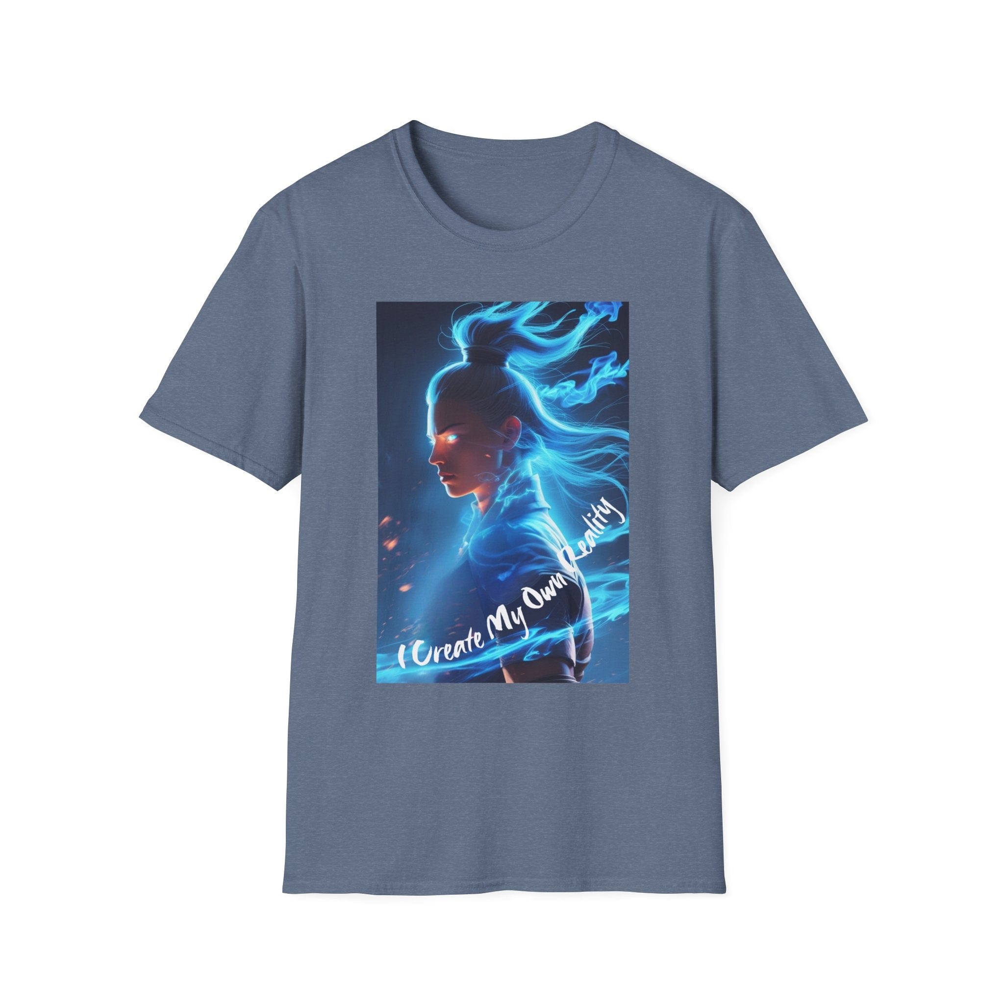 Printify T-Shirt Heather Indigo / S Create My Own Destiny Create My Own Destiny 33209427035572923990