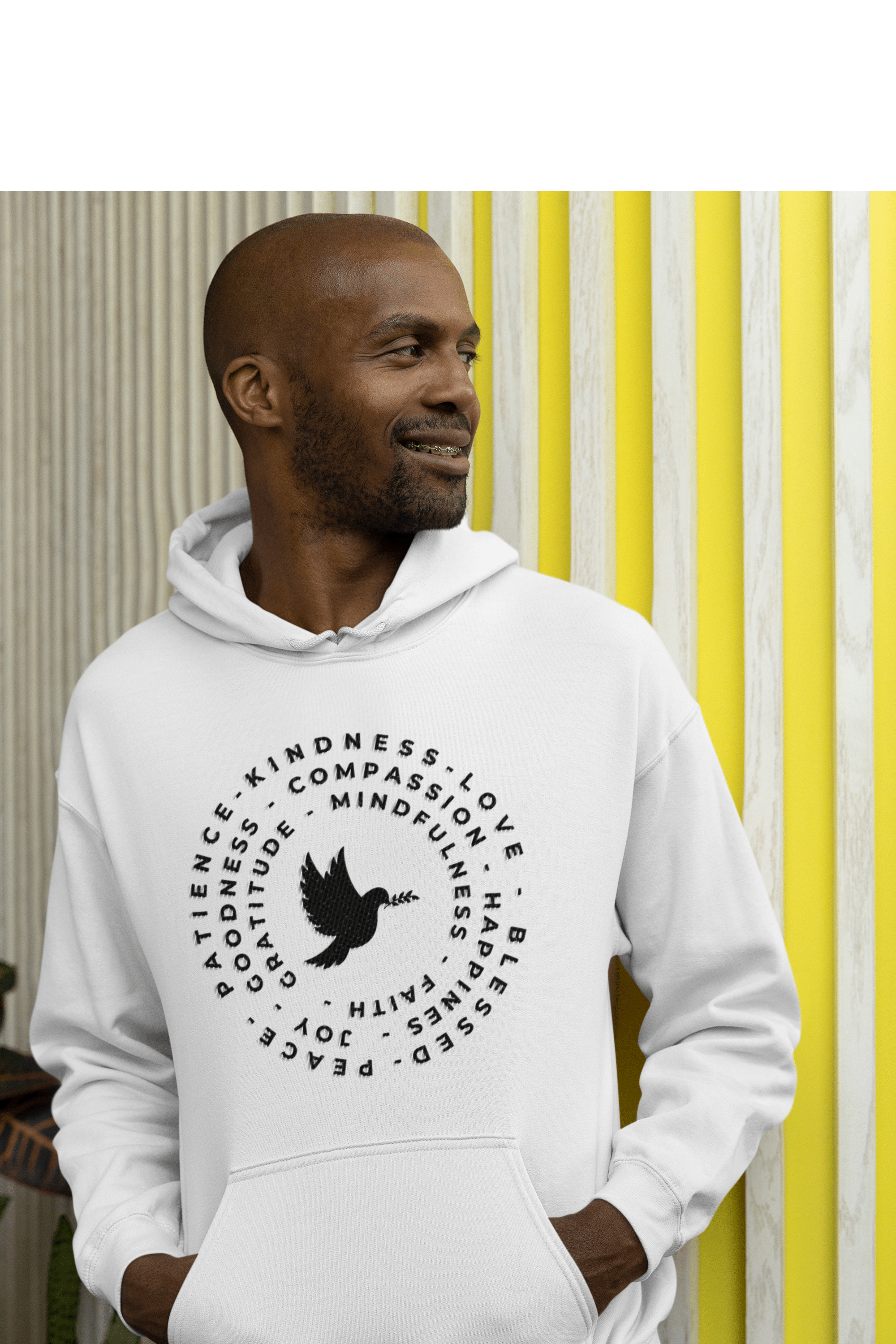 Printify Hoodie Dove Hoodie Dove Hoodie
