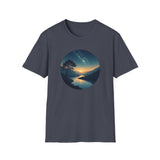 Printify T-Shirt Heather Navy / S Evening Peace T-Shirt Evening Peace T-Shirt 84827801705370680678