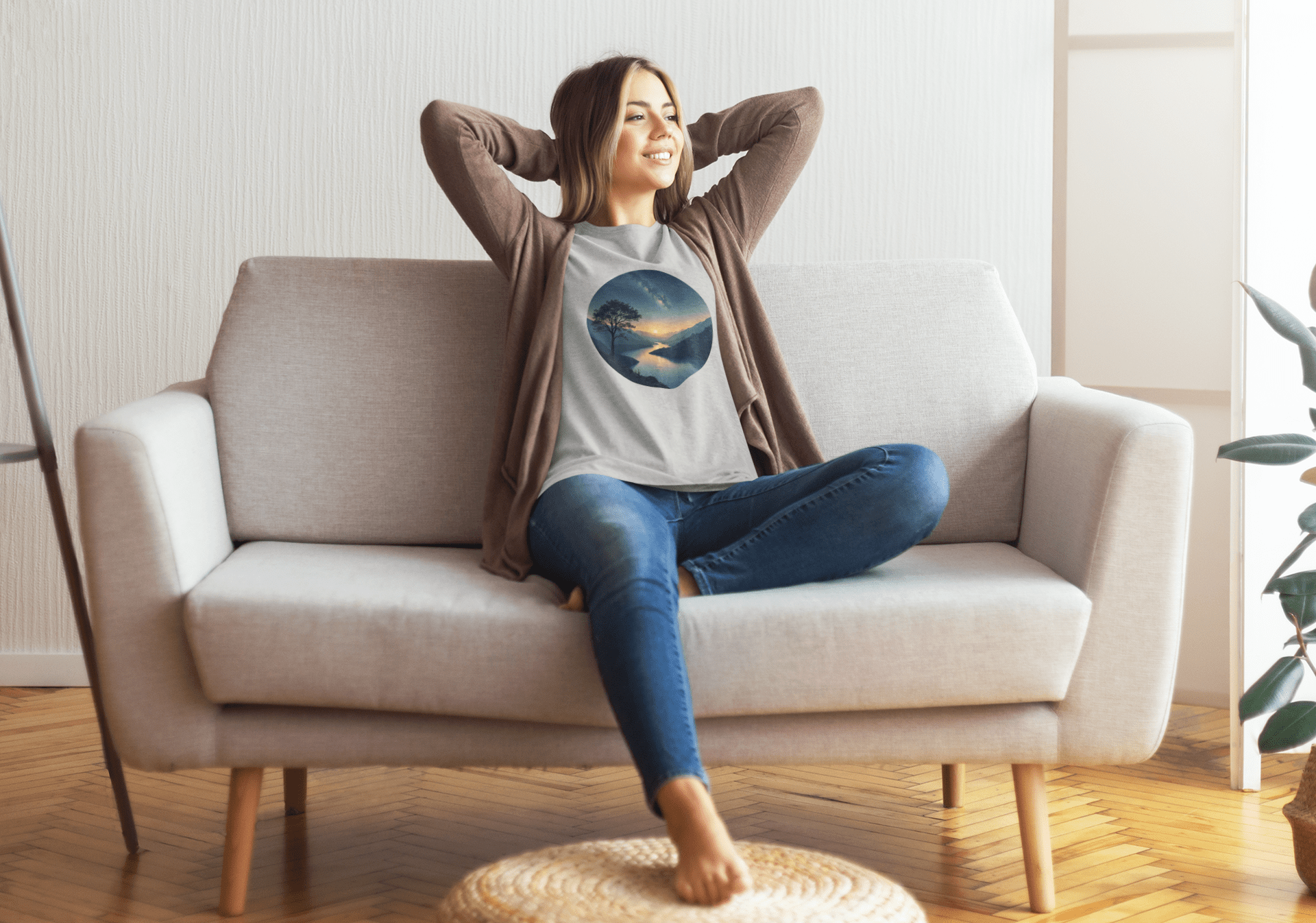 Printify T-Shirt Evening Peace T-Shirt Evening Peace T-Shirt