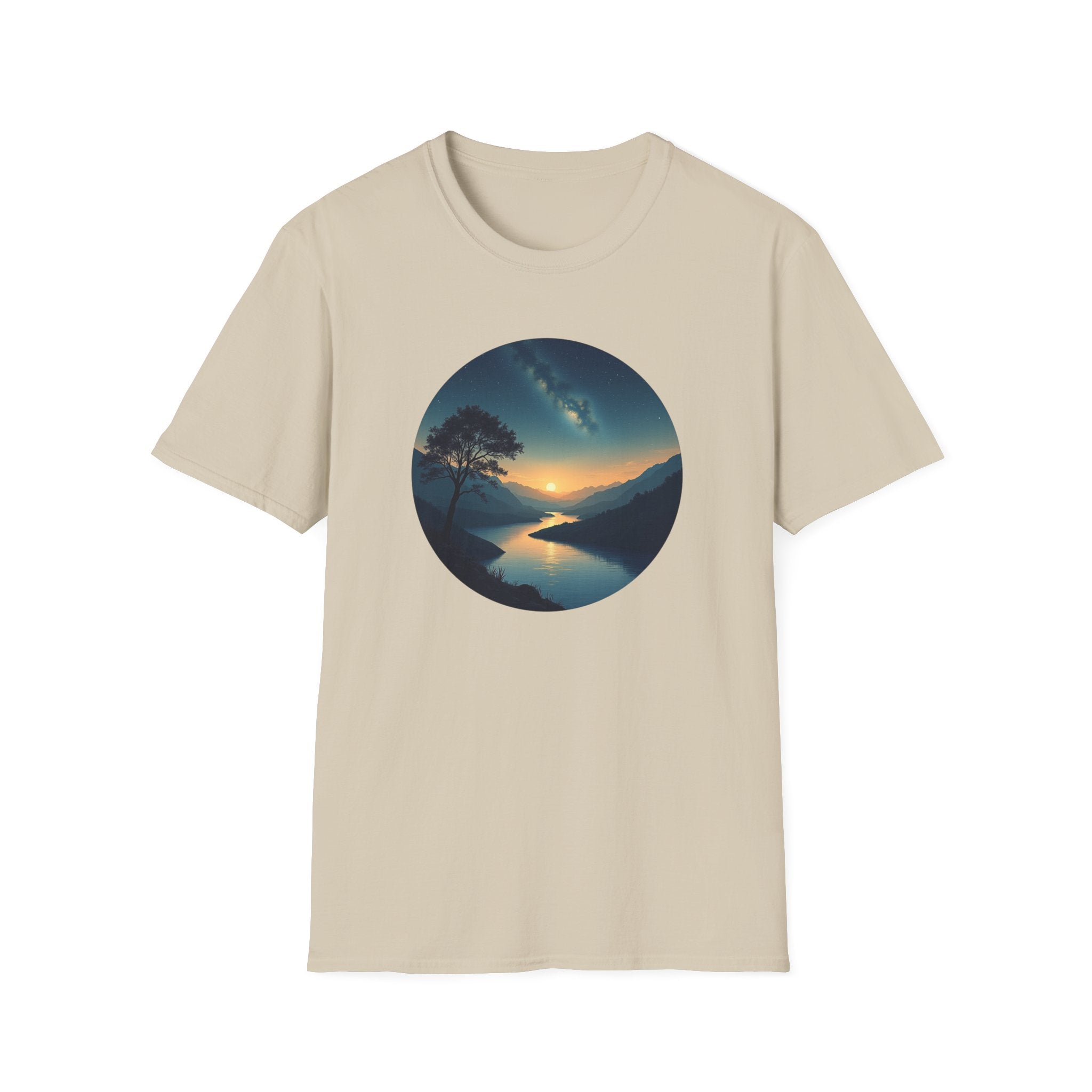 Printify T-Shirt Sand / S Evening Peace T-Shirt Evening Peace T-Shirt 30804485613556181878