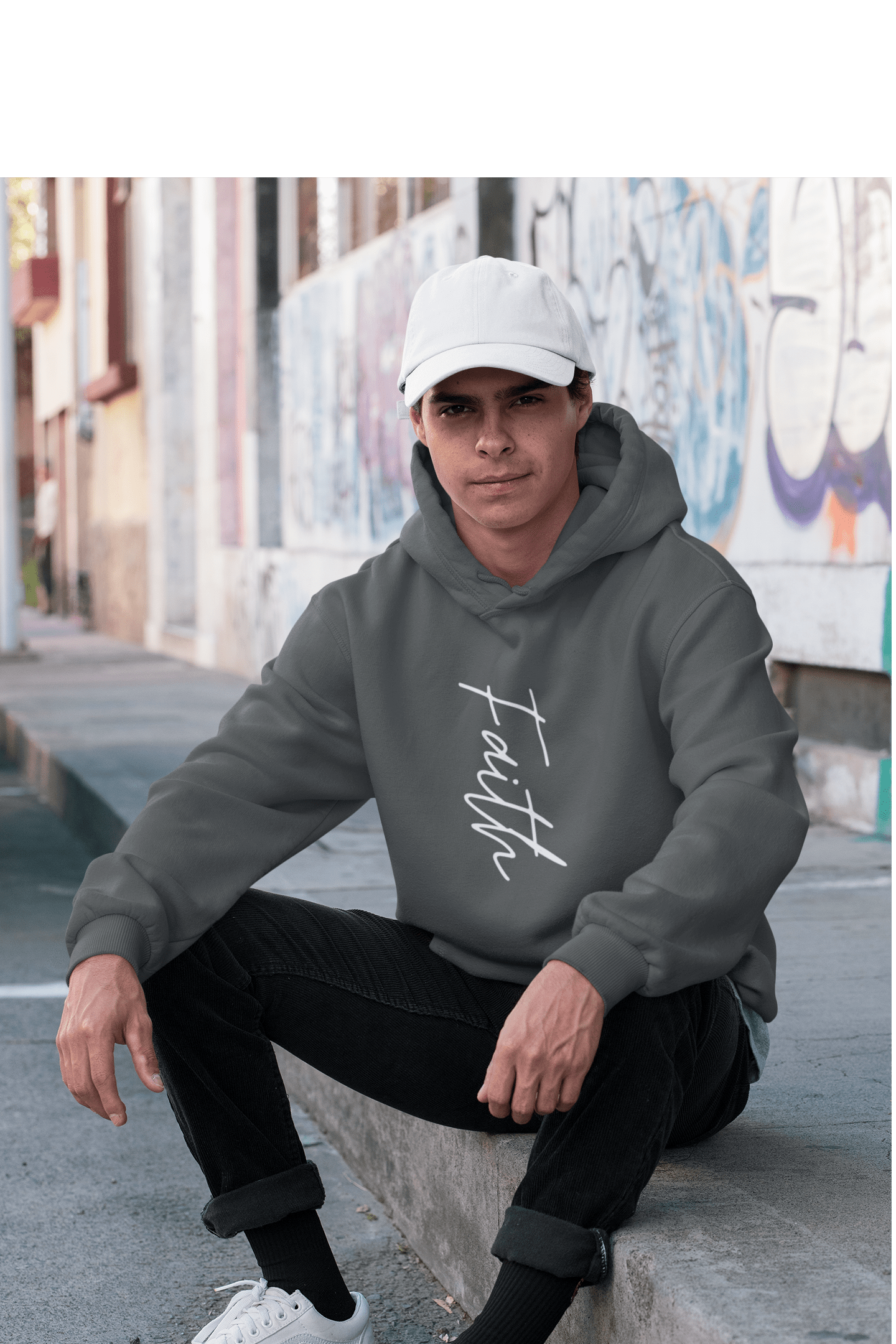 Printify Hoodie Faith Hoodie Faith Hoodie