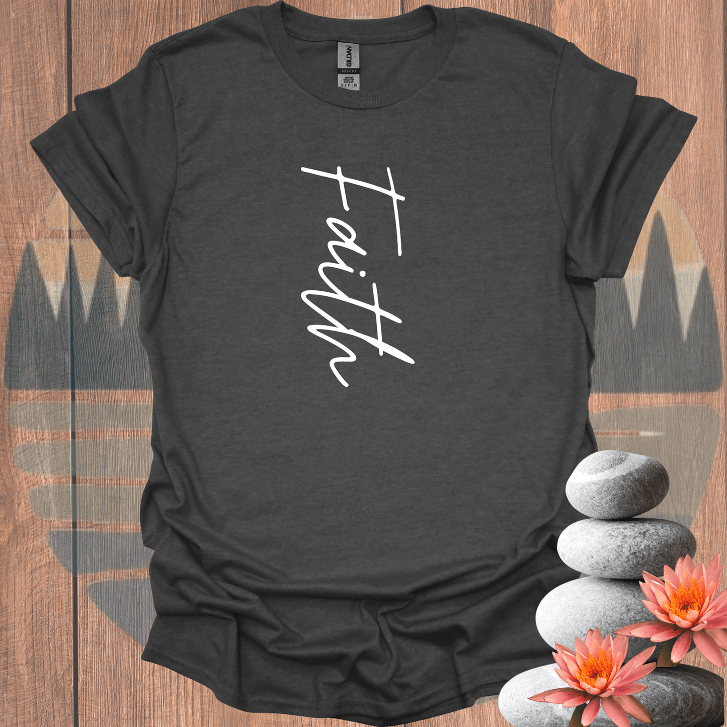 Printify T-Shirt Dark Heather / S Faith+ T-Shirt Faith+ T-Shirt 26416514472931393819