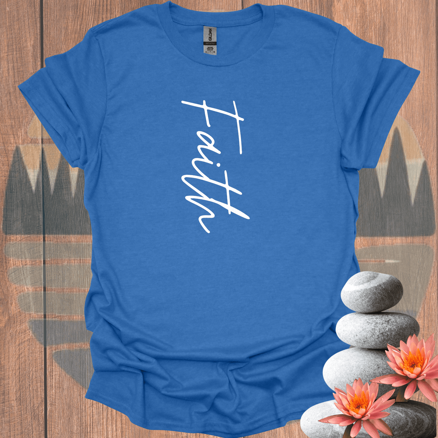 Printify T-Shirt Heather Royal / S Faith+ T-Shirt Faith+ T-Shirt 26673472054378086498