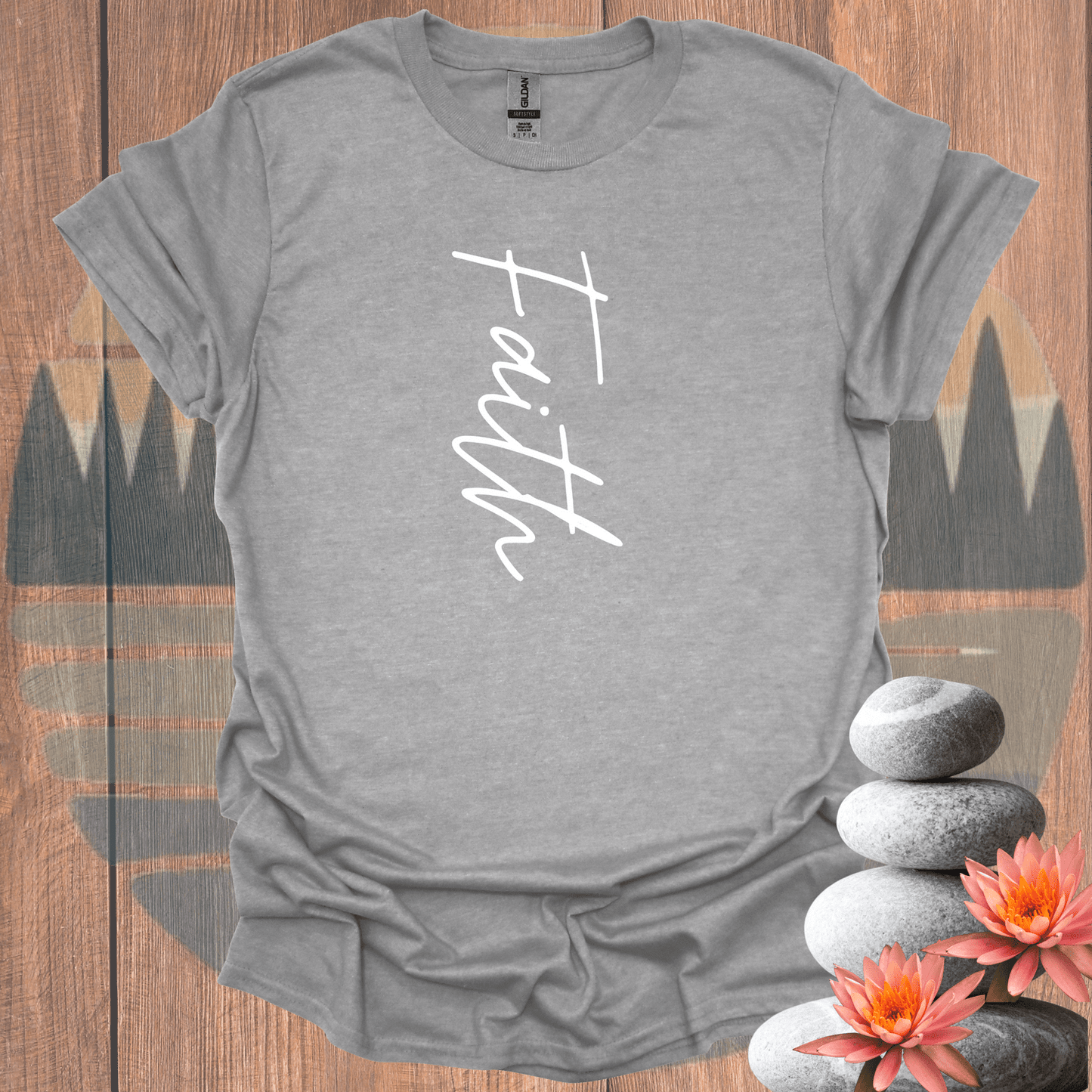 Printify T-Shirt Sport Grey / S Faith+ T-Shirt Faith+ T-Shirt 86674704298170589533